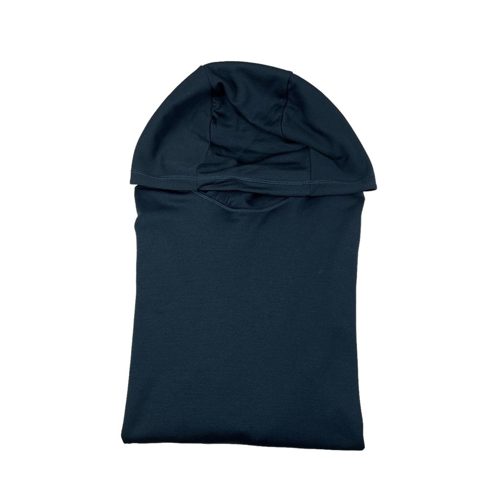 Lululemon Long Weekend Navy Blue Breathable Performance Mens Hoodie Size L